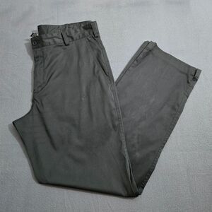 Nike Golf Dri Fit Men 34(35)X32 Black Flat Front Pants